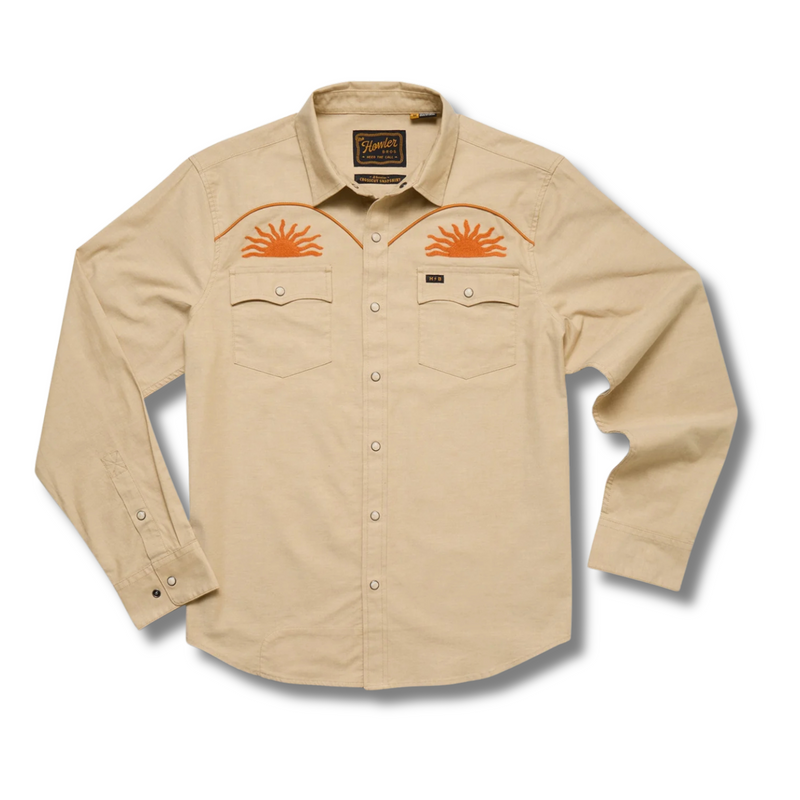 Crosscut Deluxe Snapshirt – El Sol: Gold