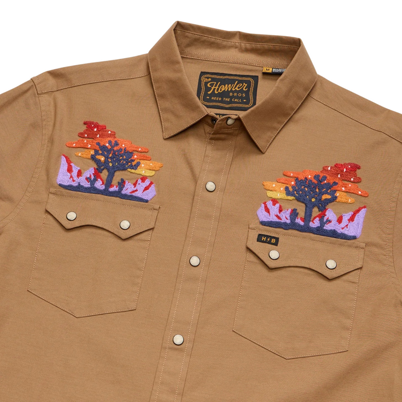 Crosscut Deluxe Snapshirt – Yuccas Driftwood