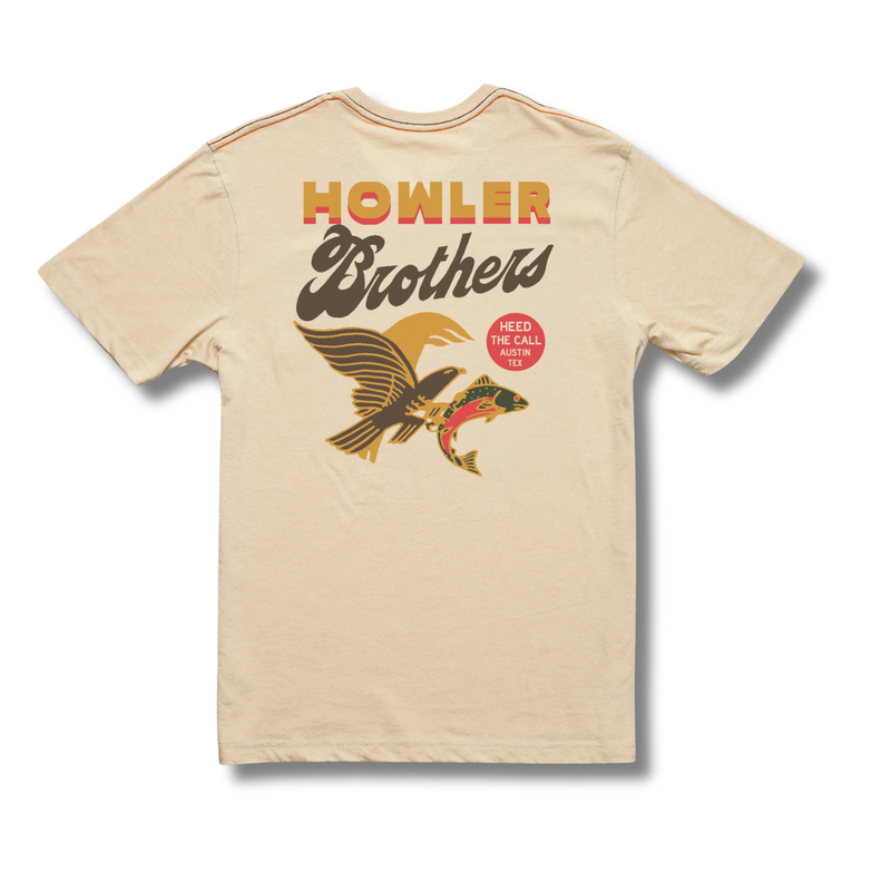 Osprey Prey Pocket T-Shirt – Sand Heather