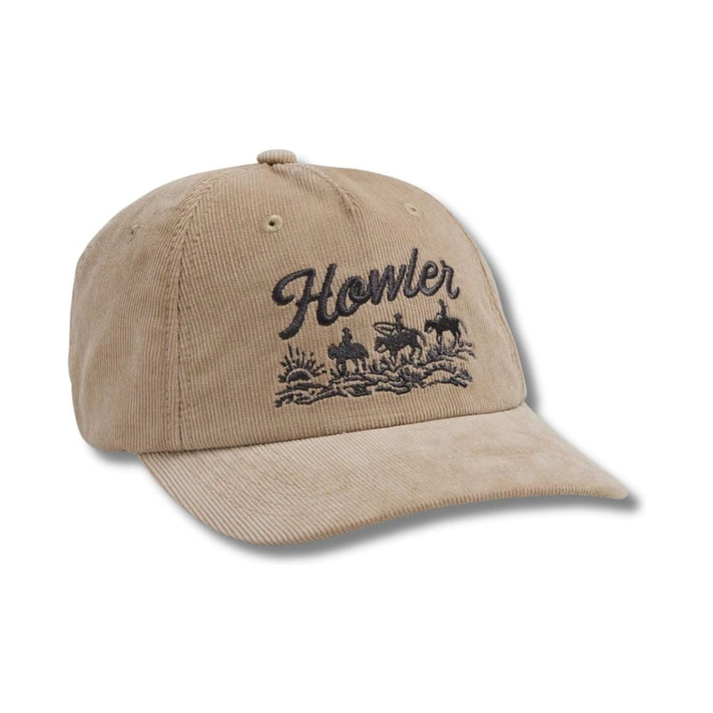 Howler Posse Standard Hat – Khaki Corduroy