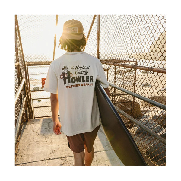 Howler Western Wear Cotton T-Shirt - Rooster 