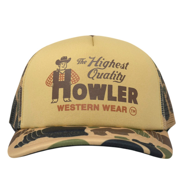 Howler Western Wear Foam Dome - Rooster 