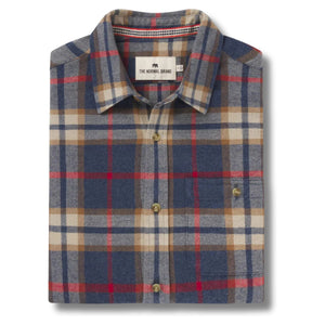 Hudson Double Brushed Flannel - Rooster 
