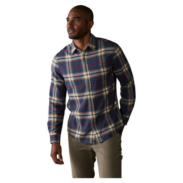 Hudson Double Brushed Flannel - Rooster 