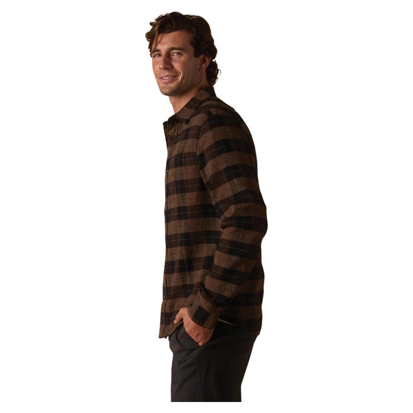 Hudson Double Brushed Flannel - Rooster 