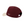 Back view of Huega House Trademark Hat in Natural and Maroon with adjustable strap and clean two-tone color blocking