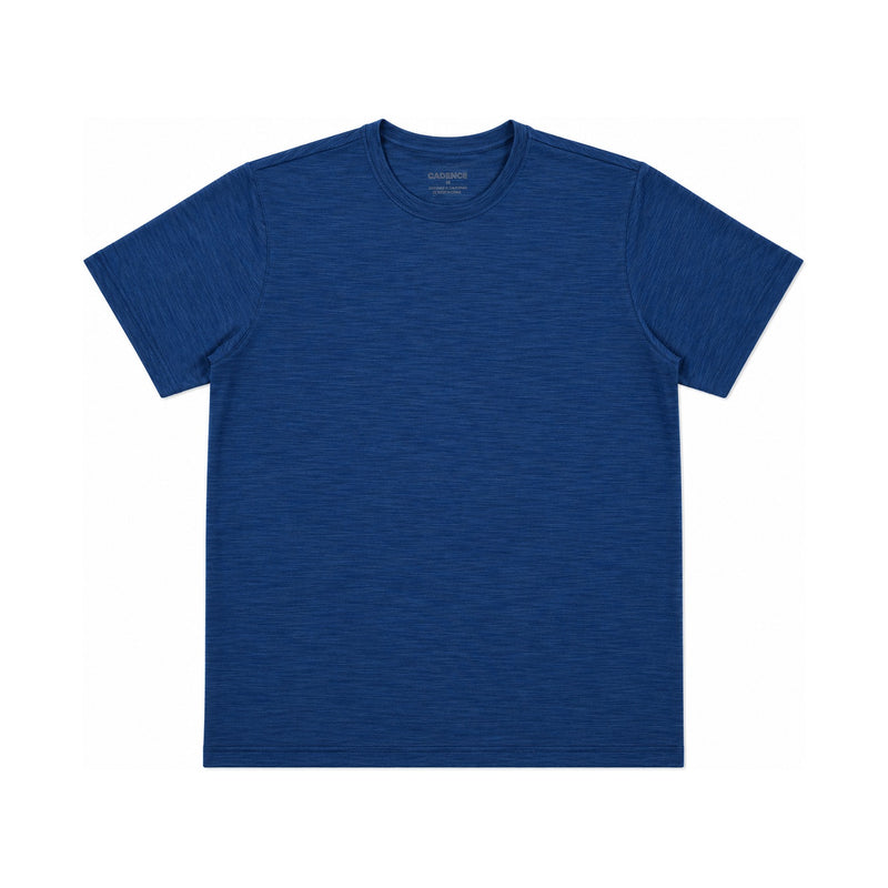 Pace Performance T-Shirt (Heavyweight) – Heather Navy