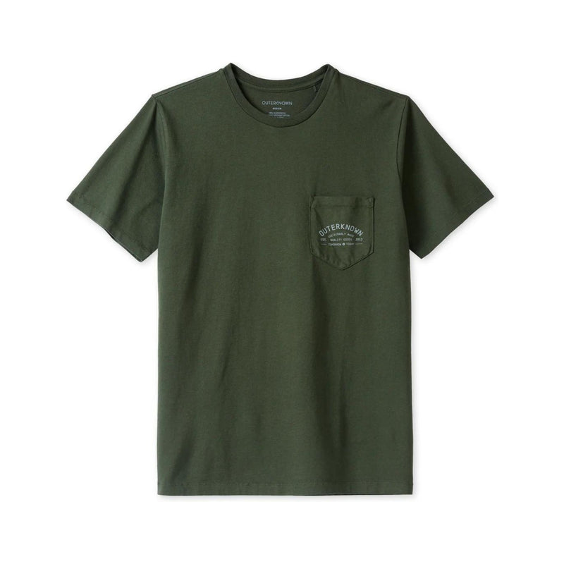 Industrial Outerknown SS Tee – Black Olive