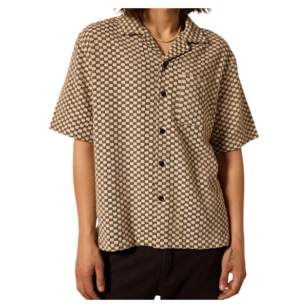 Khushi Camp Shirt Grid Check - Rooster 