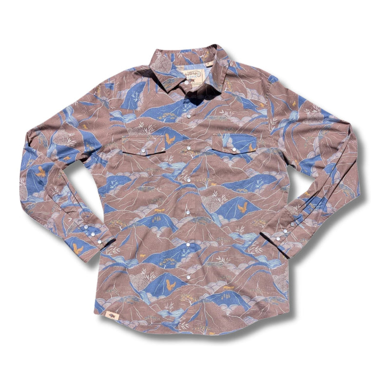 Kohala Long Sleeve Shirt – Brown