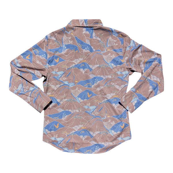Kohala Long Sleeve Shirt - Rooster 