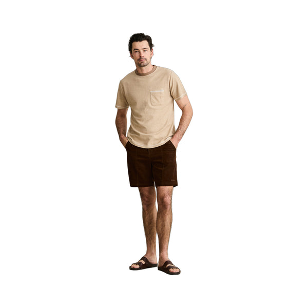 Ladder Vintage Terry SS Shirt – Color: Sand