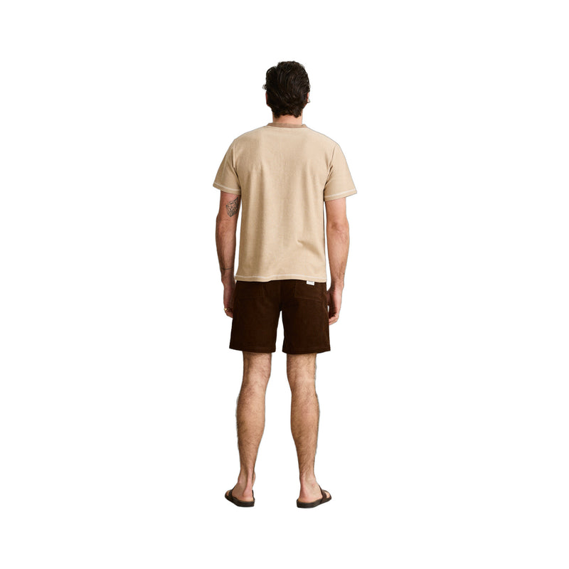 Ladder Vintage Terry SS Shirt – Color: Sand
