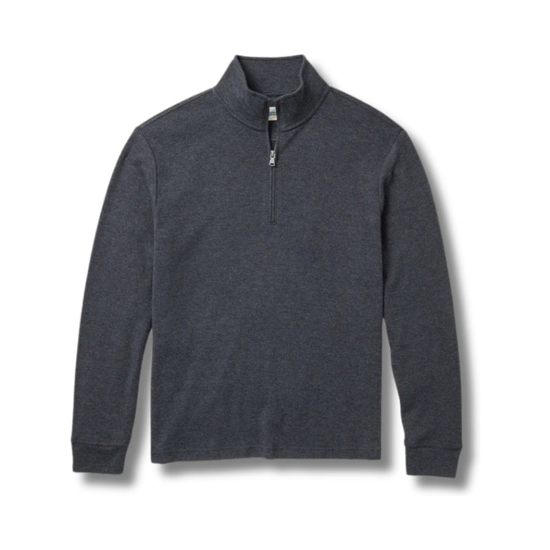 Larchmont Quarter Zip – Charcoal