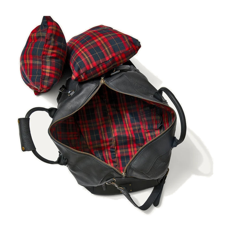 Leather Atticus Shoe Duffle – Color: Black