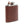 Leather & Stainless Steel Flask – Color: Cognac
