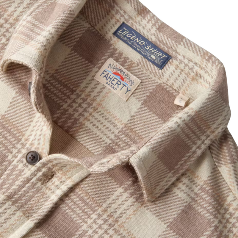 Legend Sweater Shirt – Sandbar Plaid
