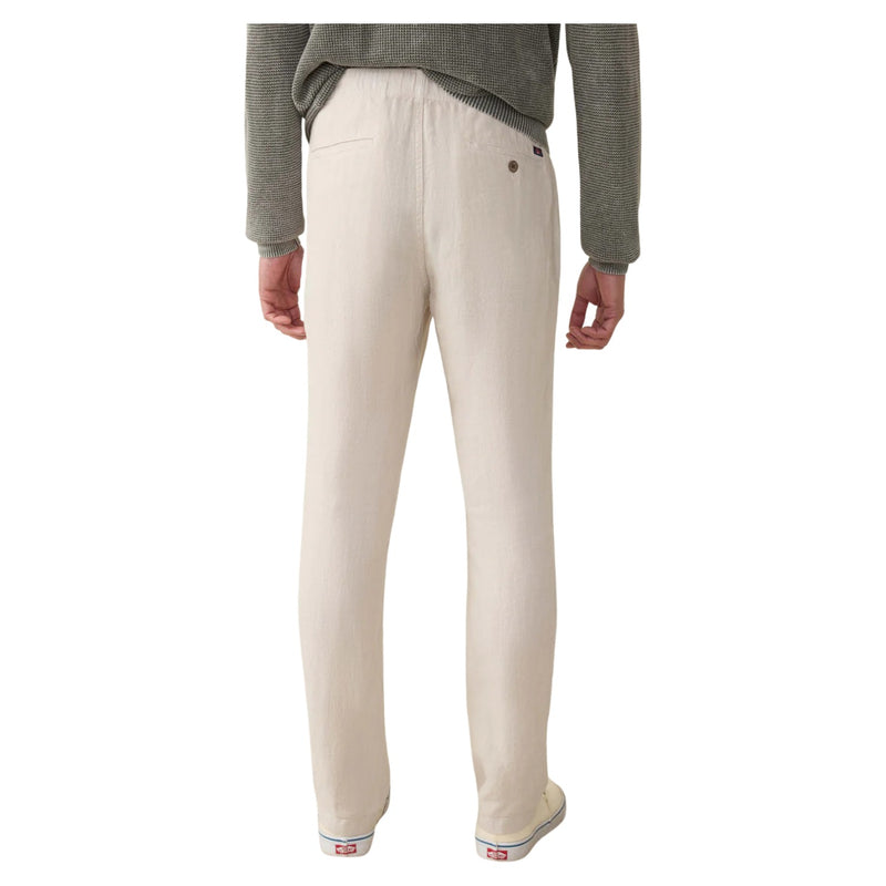 Linen Drawstring Pant – Weathered Sand