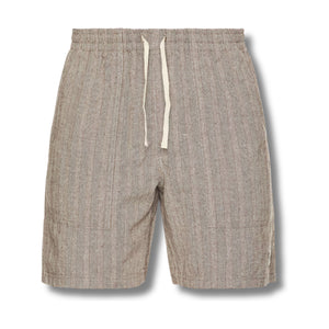 Linen Stripe Fatigue Jam - Rooster 