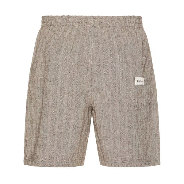 Linen Stripe Fatigue Jam - Rooster 
