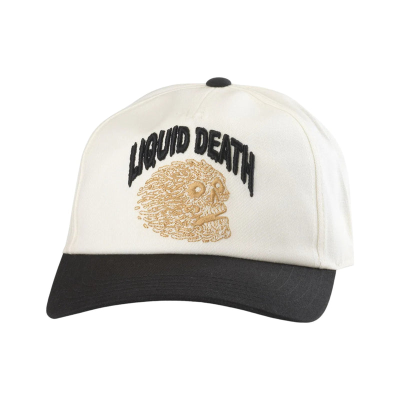 Liquid Death Twill Roscoe – Ivory/ Black
