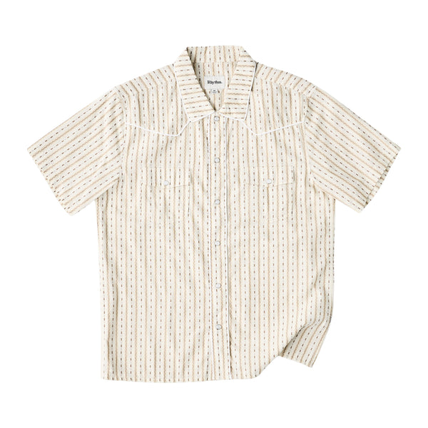 Lone Pine Stripe Ss Shirt – Color: NATURAL