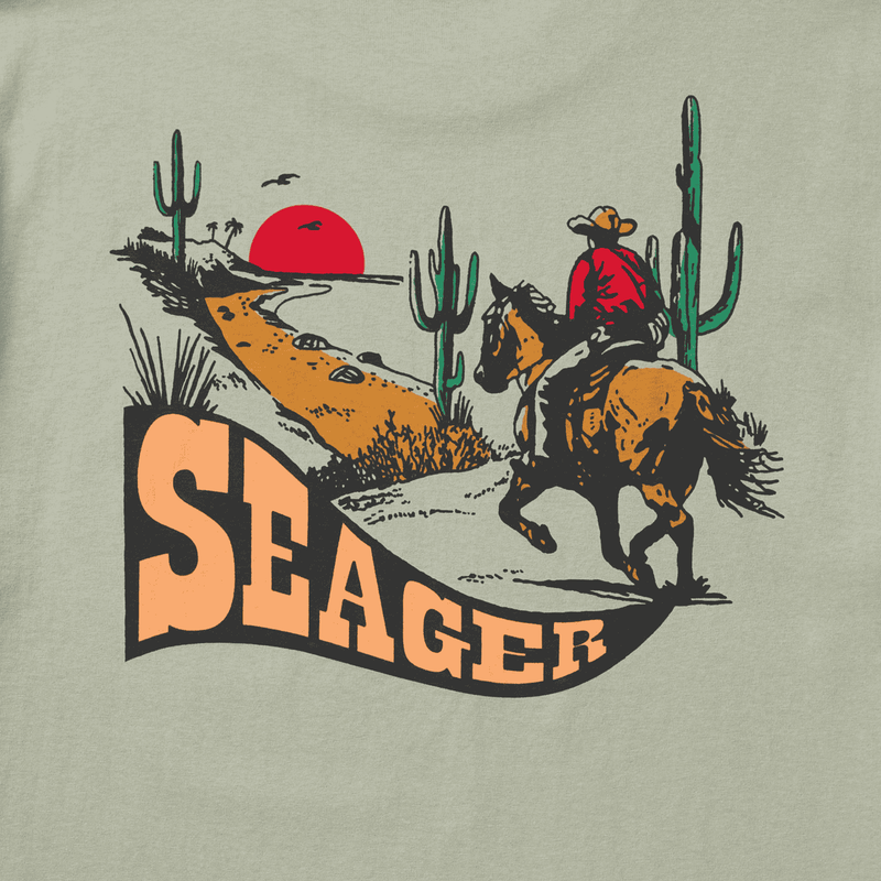 Long Ride Tee – Desert Green