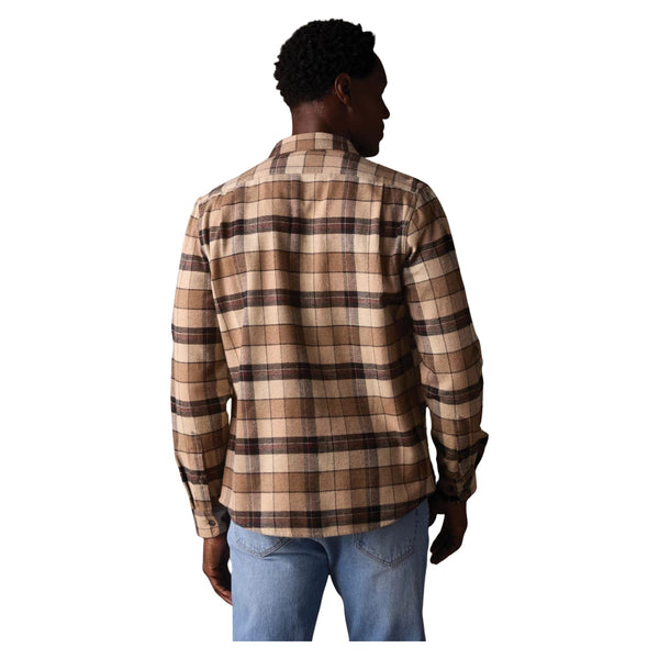 Louis Heavyweight Flannel Overshirt - Rooster 