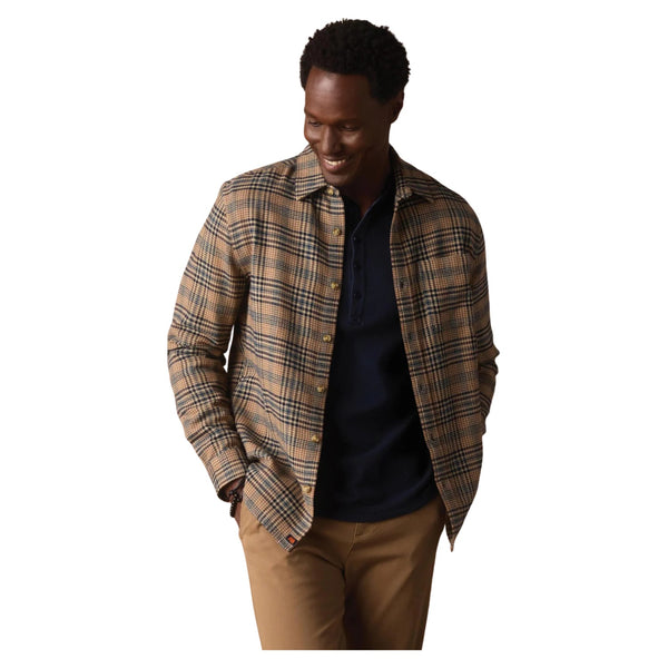 Louis Heavyweight Flannel Overshirt - Rooster 