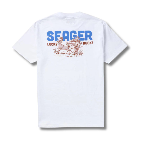 Lucky Buck Tee – White