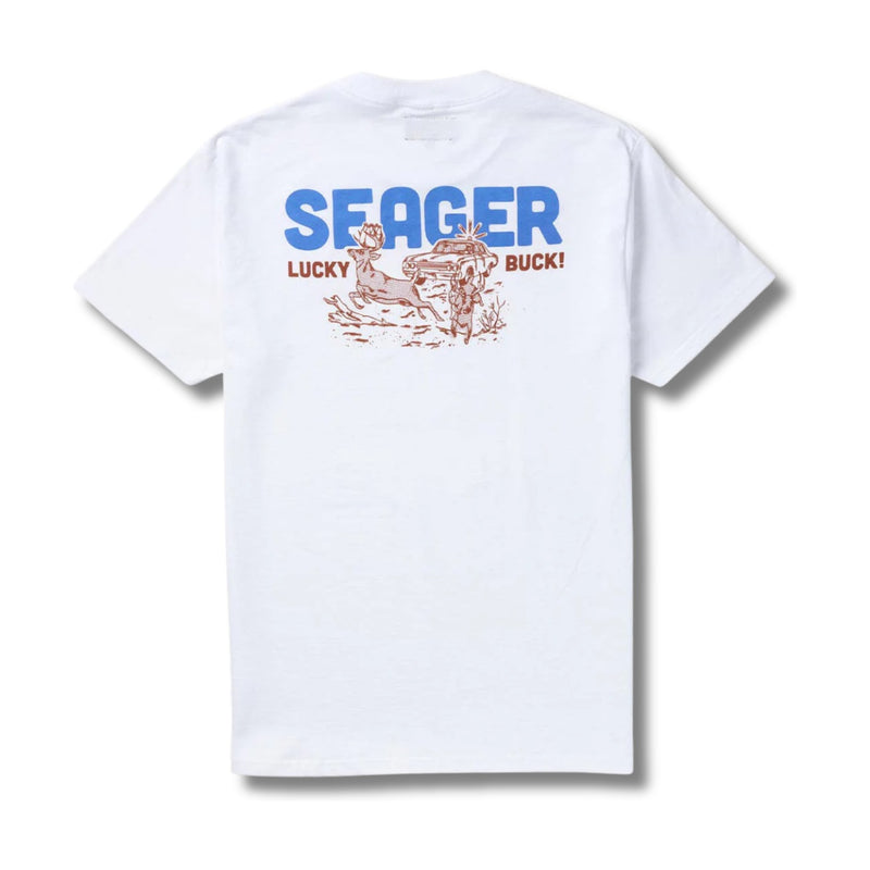 Lucky Buck Tee – White