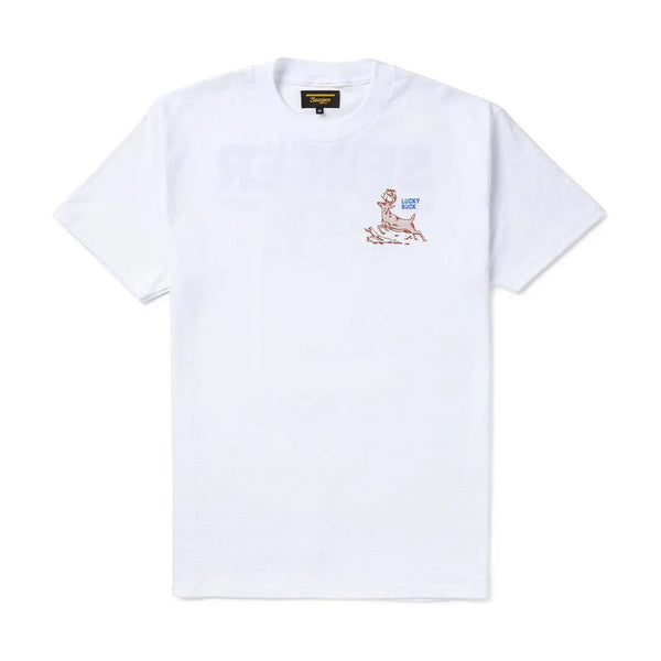 Lucky Buck Tee – White