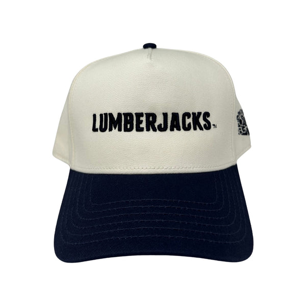 NAU Lumberjacks TM Hat – Navy/Cream