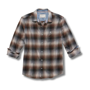 Lyman Ombre Flannel Shirt - Rooster 