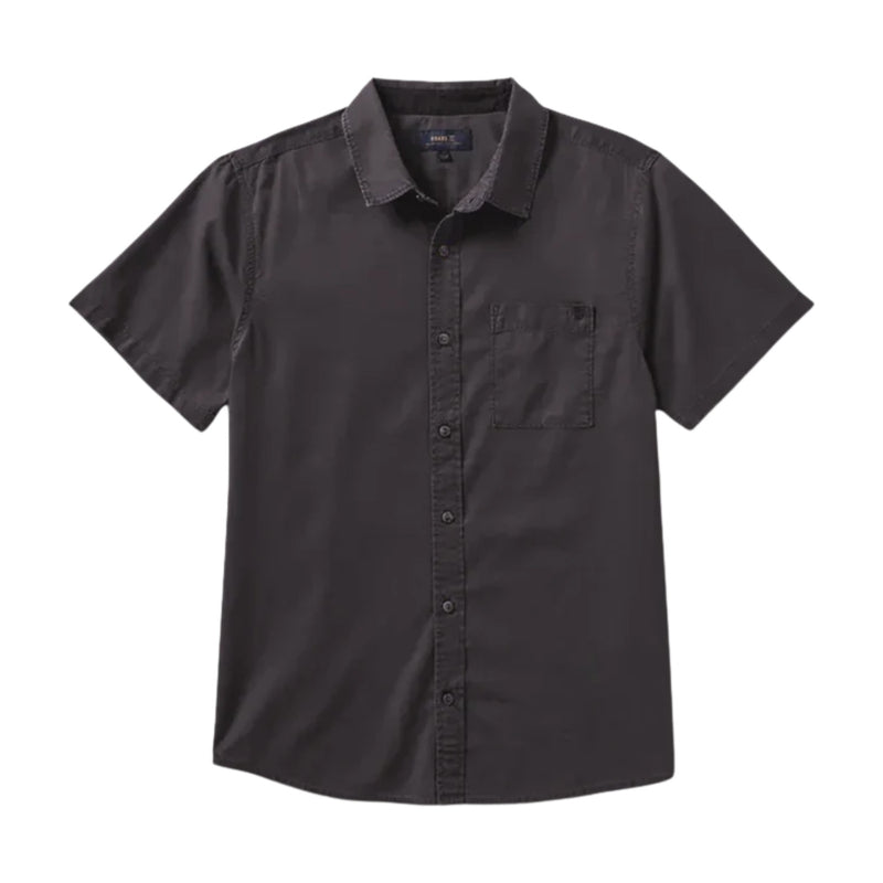Made to Fade SS Woven – Washed Charcoal