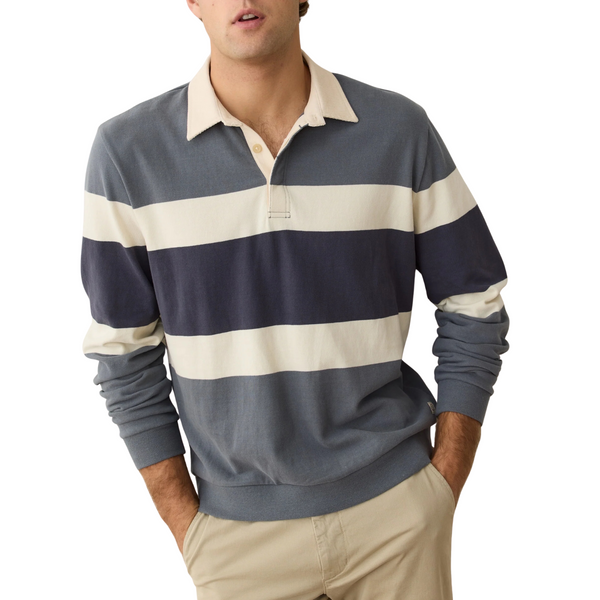 Sueded Rugby Polo - Rooster 