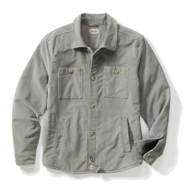 Max Moleskin Overshirt – Color: Slate