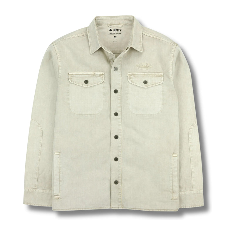 McCaffrey Long Sleeve Work Shirt – Pumice