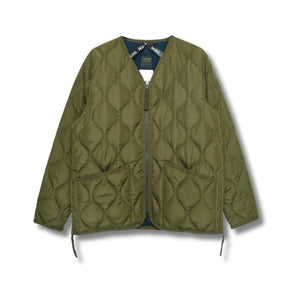 Military W-Zip V-Neck Down Jacket (Hard Shell) - Rooster 