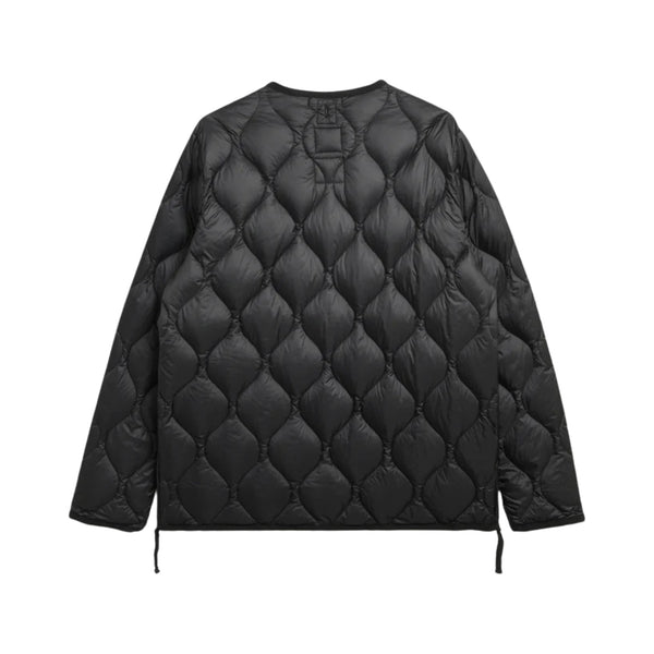 Military W-Zip V-Neck Down Jacket (Soft Shell) - Rooster 