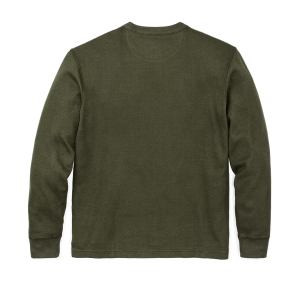 Waffle Knit Thermal Crewneck - Rooster 