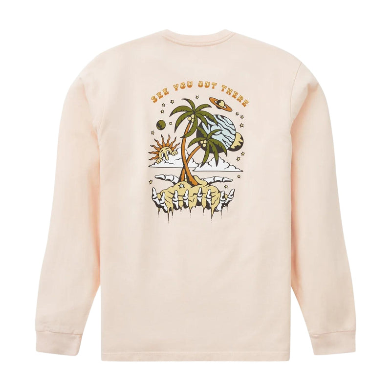 Nimbus LS Tee – Pink Sand Wash