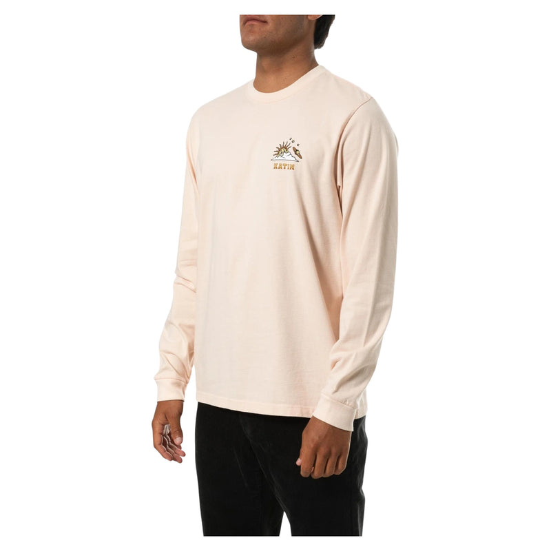 Nimbus LS Tee – Pink Sand Wash