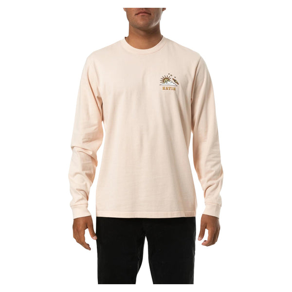 Nimbus LS Tee – Pink Sand Wash