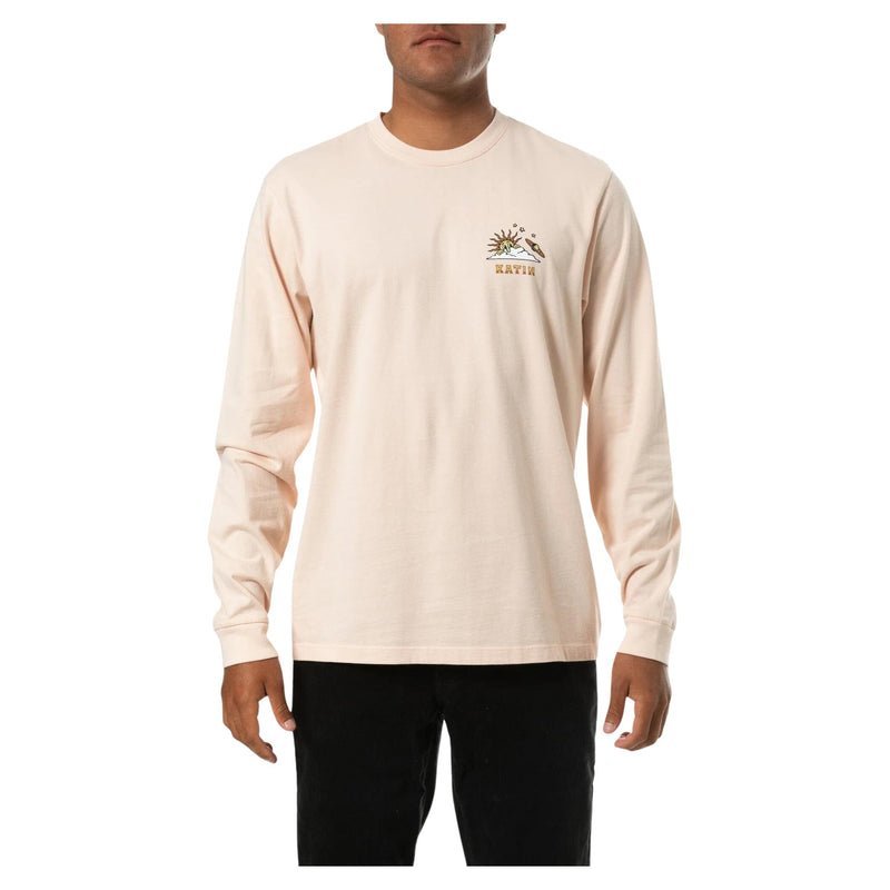 Nimbus LS Tee – Pink Sand Wash