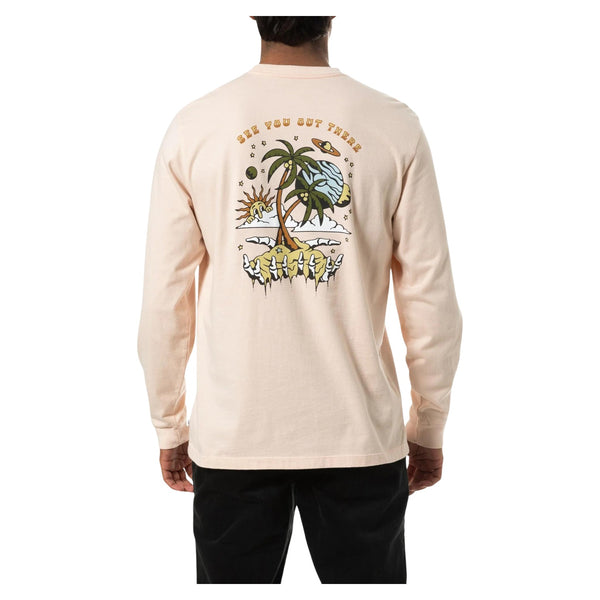 Nimbus LS Tee – Pink Sand Wash