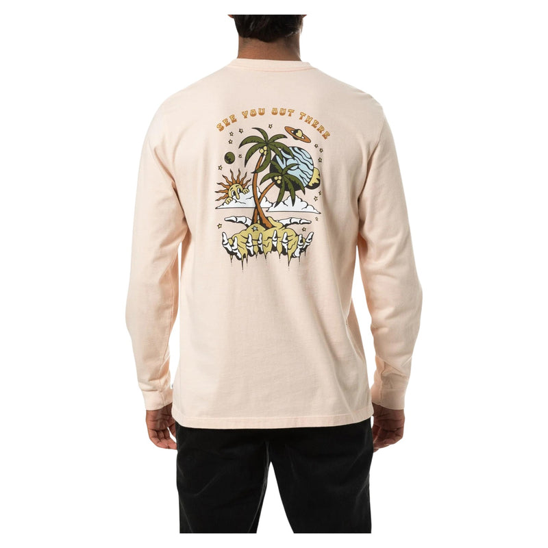 Nimbus LS Tee – Pink Sand Wash