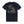 Back view of Jetty No Man’s Land Tee in navy with large printed graphic across the shoulders