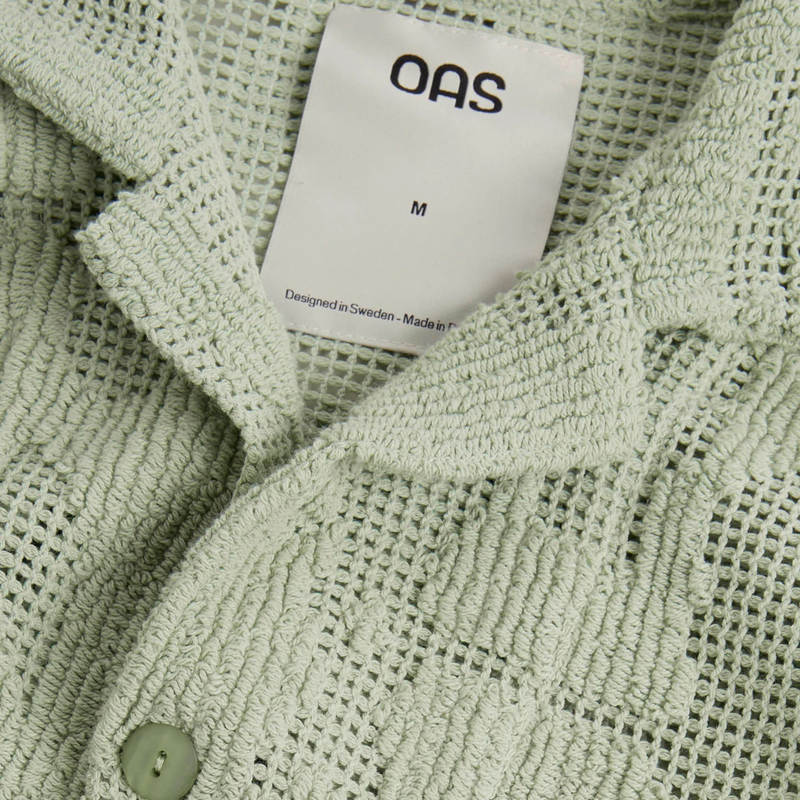 Cuba Crochet Shirt – Galbanum