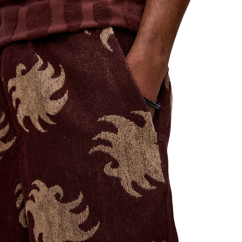 Terry Shorts – Mocha Ember